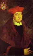 Lucas Cranach the Elder Portrait of Cardinal Albrecht of Brandenburg USA oil painting artist